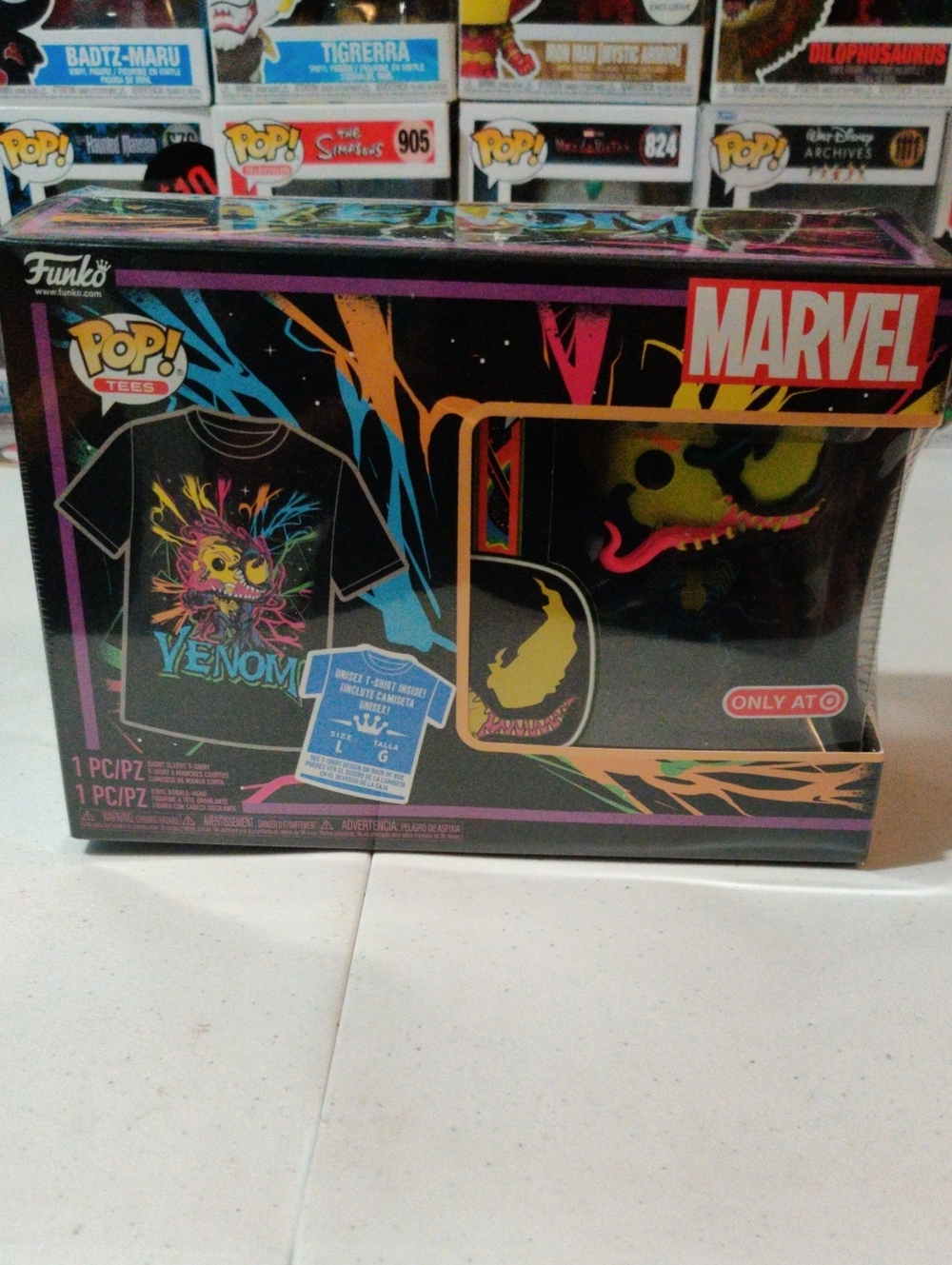 Funko Marvel Kids Venom Graphic Tee - Black